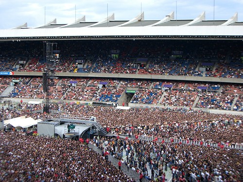 Full capacity at the Parc